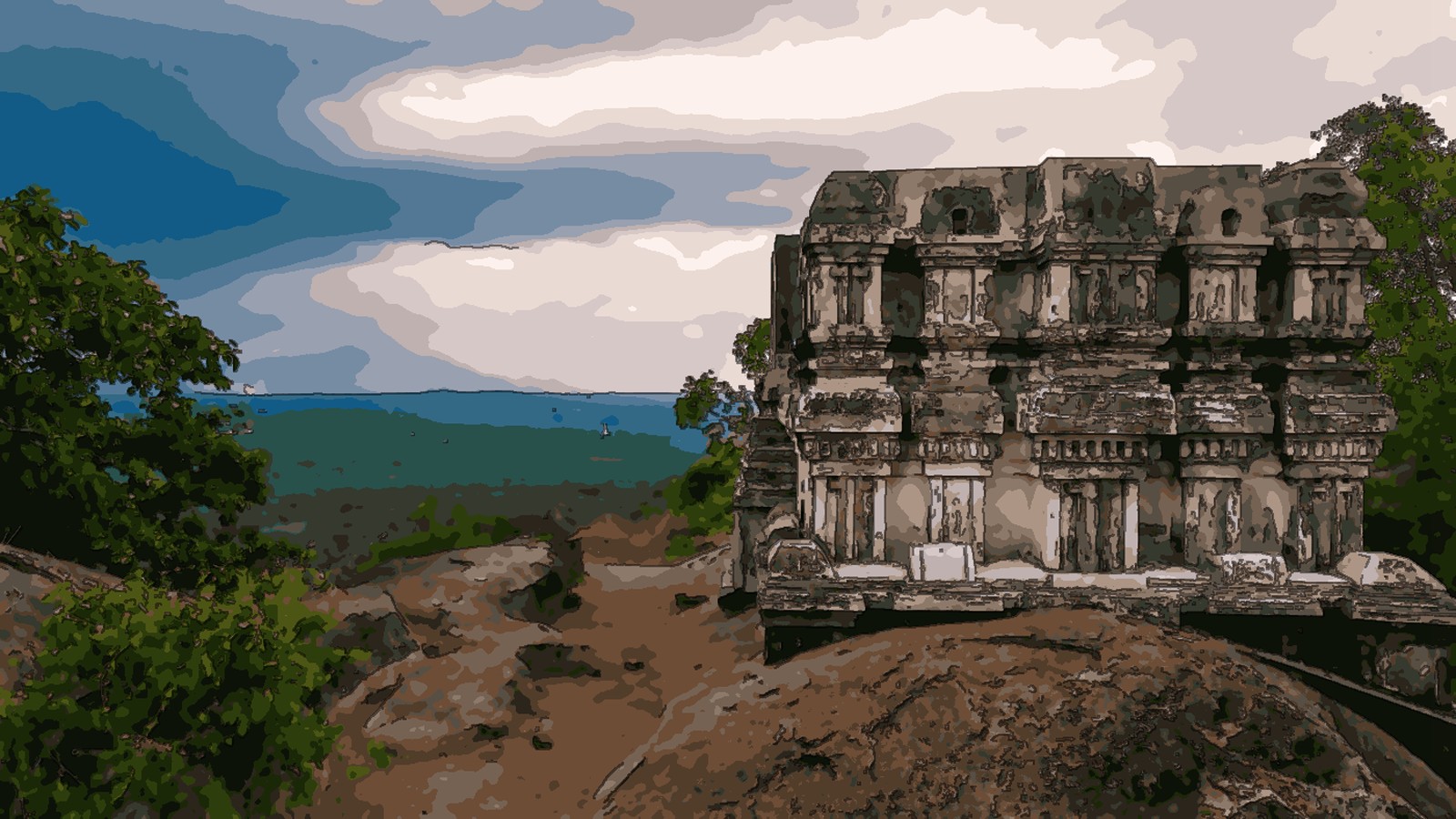 Chitharal Jain Rock Cut Temple